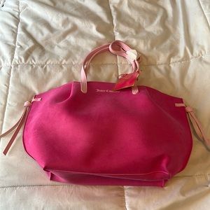 JUICY COUTURE TOTE BAG HOT PINK BARBIECORE